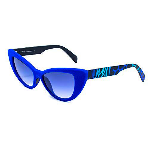 italia independent 0906V-022-ZEB Gafas de Sol, Azul