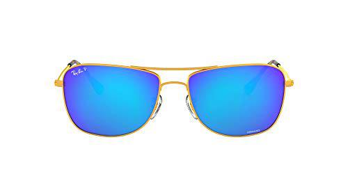 Ray-Ban RB 3543 Gafas de Sol, Matte Gold, 59 Unisex-Adulto