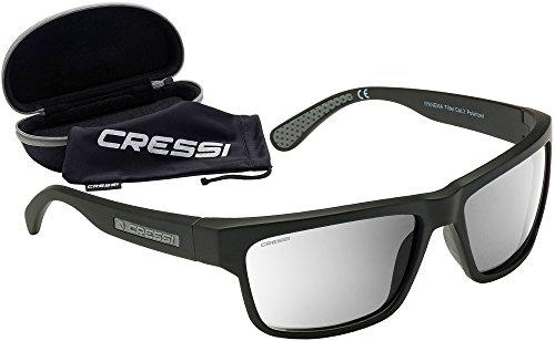 Cressi Ipanema Gafas de Sol, Unisex Adulto, Gris/Plateado