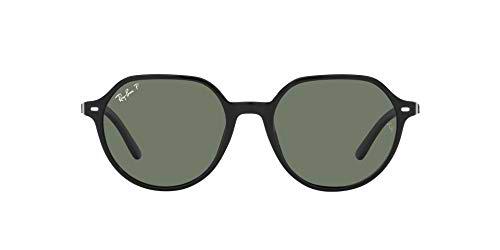 Ray-Ban 0RB2195 Gafas, Black, 53 Unisex Adulto