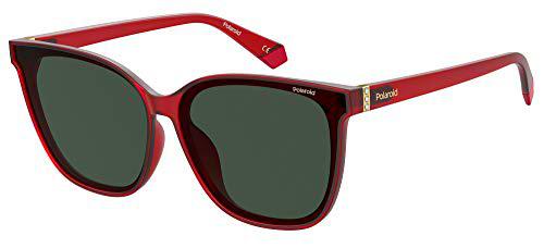 Polaroid PLD 4101/f/s Sunglasses, LHF/M9 Burgundy, 65 Womens