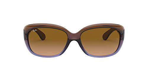 Ray-Ban 0RB4101 Gafas de Sol, Brown Gradient Lilac