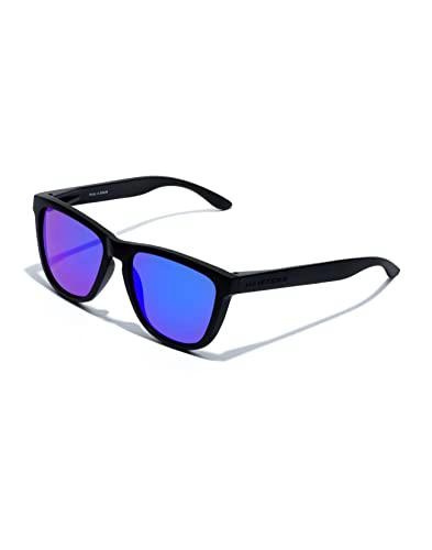 HAWKERS One Raw Gafas, Black · Sky, Talla única Unisex Adulto