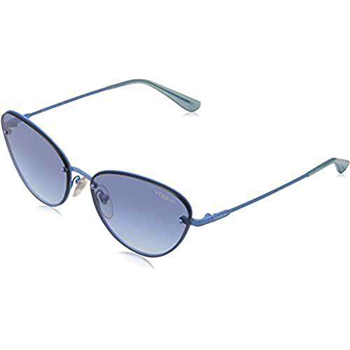 Ray-Ban 0VO4111S Gafas de Sol, Light Blue, 57 para Mujer