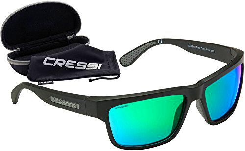 Cressi Ipanema Gafas de Sol, Unisex Adulto, Gris/Verde