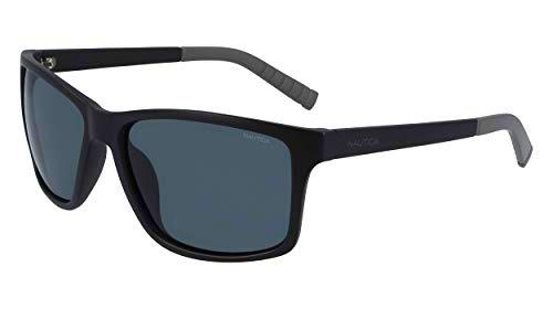 Nautica N3644SP gafas de sol, negro, 6217 para Hombre