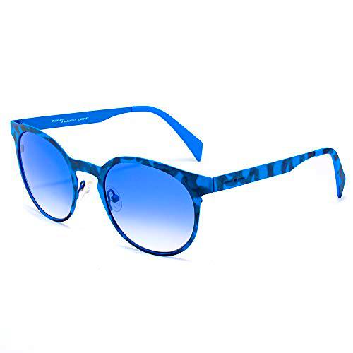 italia independent 0023-023-000 Gafas de Sol, Azul, 52 Unisex