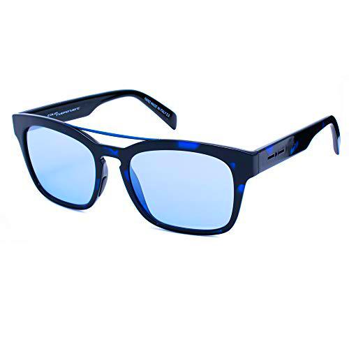 italia independent 0914-DHA-022 Gafas de Sol, Negro/Azul