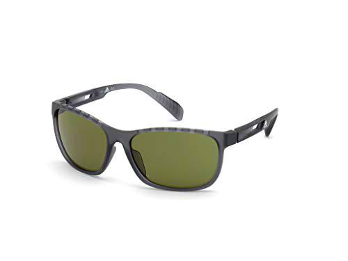 adidas SP0014 Gafas, Grey/Other/Green, 62 para Hombre