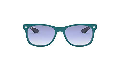 Ray-Ban Rj9052S Gafas de sol, Rectangulares Unisex niños, azul