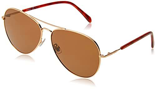 Fossil FOS 3104/G/S Gafas, LGH Gold, 61 para Hombre