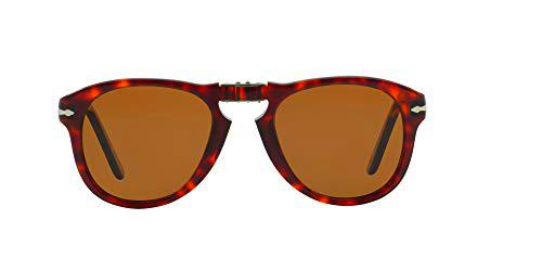 Persol Icons Gafas de Sol, Marrón (Havana/Brown), 52 Unisex-Adulto