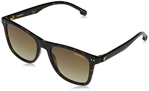 Carrera 2022T/S Gafas, Dark Havana/Brown Shaded, 51 Unisex Adulto