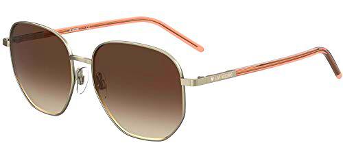 Love Moschino Mol028/S, Gafas de Sol Mujer, Dorado Claro, 52