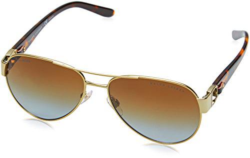 Ralph Lauren 0Rl7047Q Gafas de Sol, Shiny Pale Gold