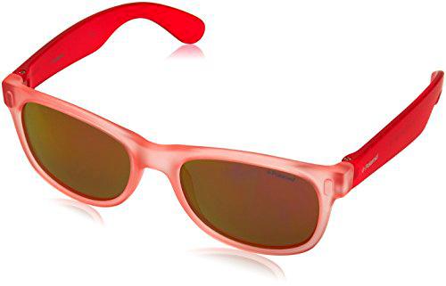 Polaroid P0115 OZ MZF Gafas de Sol, Rosa (Rose Fuchsia/Red Grey Speckled Pz)