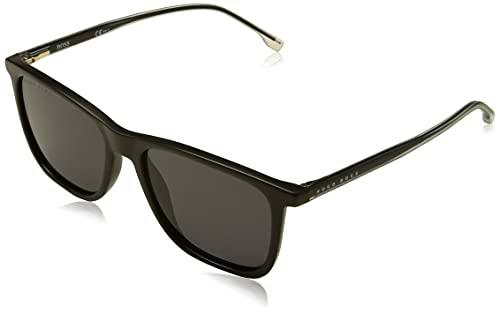 BOSS Hugo 1148/S Gafas de Sol, Matte Black, 56 para Hombre