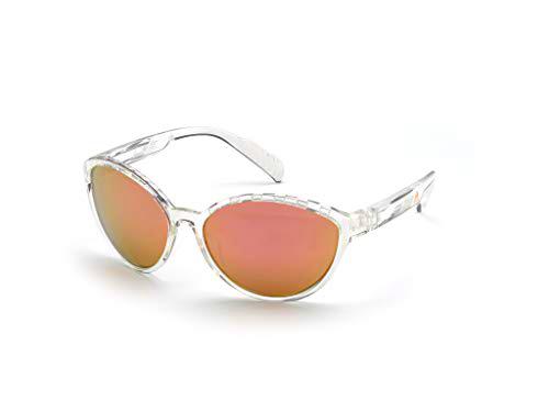 adidas SP0012 Gafas, Crystal/Brown Mirror, 61 para Mujer