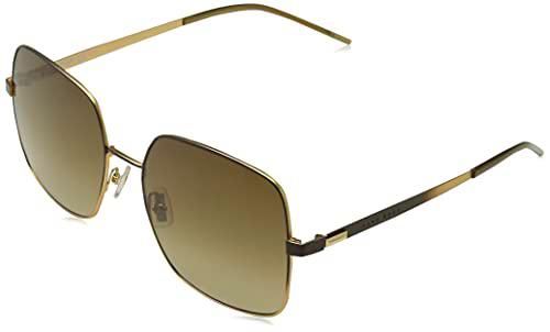 BOSS Hugo 1160/S Gafas de Sol, Marrone Opaco Oro, 57 para Mujer