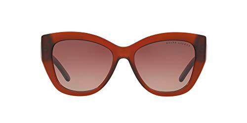 Ralph Lauren 0RL8175 Gafas de Sol, Brown Tabacco Transparente