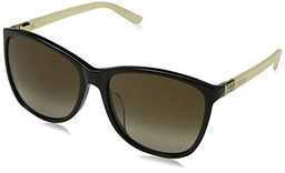 Max Mara Mm Diamond Ivfs Ha Szv 59 Gafas de Sol, Negro (BK Mtlzdivry/Brwn SF), Mujer