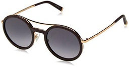 Max Mara Mm Oblo EU V24 49 Gafas de Sol, Rojo (Burgundy Gold/Grey SF), Mujer