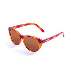 Paloalto Sunglasses Zurriola Gafas de Sol Unisex, Demy Brown/Orange