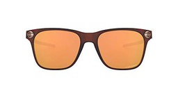 Oakley 0OO9451 Gafas de Sol, Satin Dark Amber, 55 para Hombre