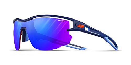 Julbo Aero Gafas de sol para Hombre, Bleu Foncé/Bleu Foncé