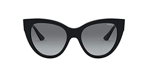 Vogue 0VO5339S Gafas, Black/Grey Shaded, 52/18/140 para Mujer