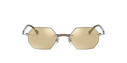 Ray-Ban RB8061 Gafas, Gris, Marron, 53 Unisex Adulto