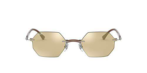 Ray-Ban RB8061 Gafas, Gris, Marron, 53 Unisex Adulto