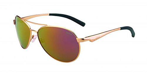 bollé Cassis Gafas de Sol, Unisex Adulto, Cassis, Matte Gold