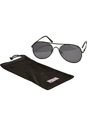 Urban Classics Gafas de Sol Texas, Negro/Negro, Talla única Unisex Adulto