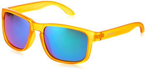 Ocean Sunglasses Blue Moon Gafas de Sol, Unisex, Amarillo (Amarillo Transparente/Verde revo)