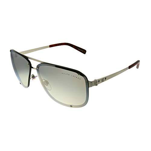 Ralph Lauren 0Rl7055 Gafas de Sol, Brushed Silver, 64 para Hombre