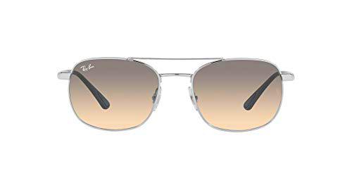 Ray-Ban 0RB3670 Gafas, Silver, 54 Unisex Adulto