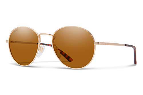 SMITH Prep Gafas, Matte Gold/Brown, 53 Unisex Adulto