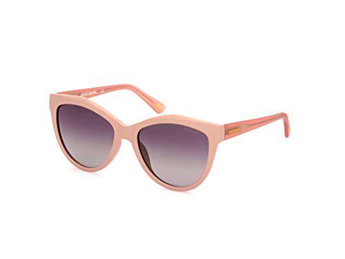 Skechers Eyewear SE6104 Gafas, Matte Pink/Brown Polarized