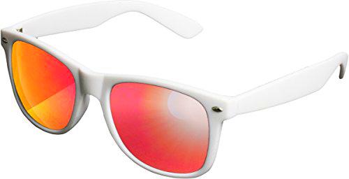 MSTRDS Likoma Mirror Gafas, Blanco (White/Red 4445)