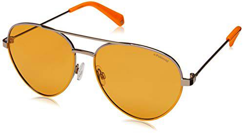 Polaroid PLD 6055/s, Gafas Mujer, 40G/HE Yellow, 59