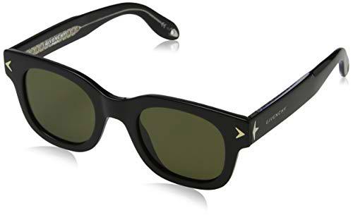 Givenchy GV 7037/S E4 Y6C Gafas de Sol, Negro (Black Black Crystal/Brown)