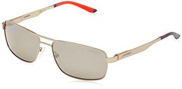 Carrera 8011/S DY R81 Gafas de Sol, Gris (Smtt Ruthen/Greyfls Slv Pz)