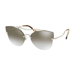 Miu Miu 0MU52SS 1BC5O0 62 Gafas de Sol, Plateado (Silver/Grey Silver), Mujer