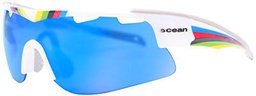 Ocean Sunglasses Alpine - Gafas de Sol - Montura : Blanco/Arcoiris