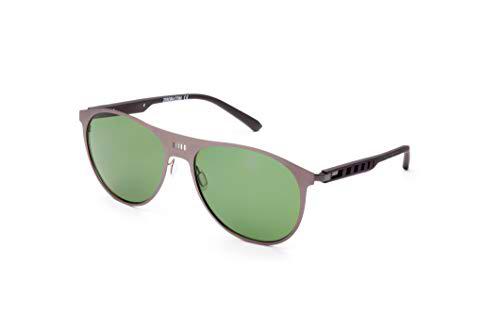 rh+ RH896S03 Gafas de Sol, Gun Metal Grey, 58 17 145 para Hombre