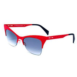 italia independent 0504-CRK-051 Gafas de Sol, Rojo