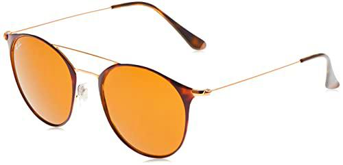 Ray-Ban 0rb3546 9074 52 Gafas de Sol, Copper on Top Havana, Unisex