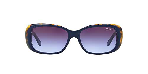 Vogue 0VO2606S Gafas de Sol, Top Blue/Tortoise, 55 para Mujer