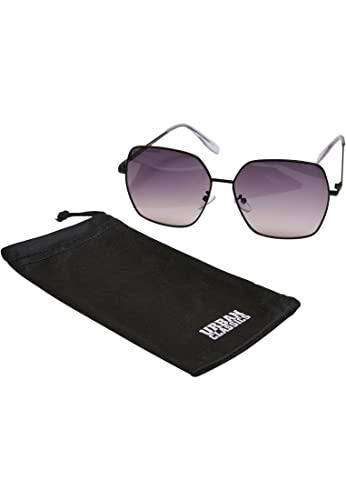 Urban Classics Gafas de Sol Indiana, Negro/Negro, Talla única Unisex Adulto